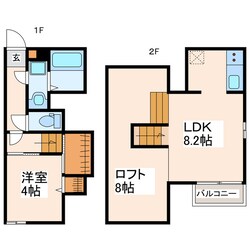 ADC花園パピーズの物件間取画像